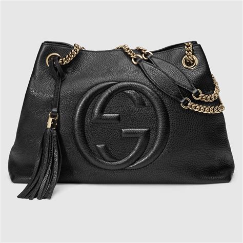 gucci soho studded leather shoulder bag|gucci soho small leather bag.